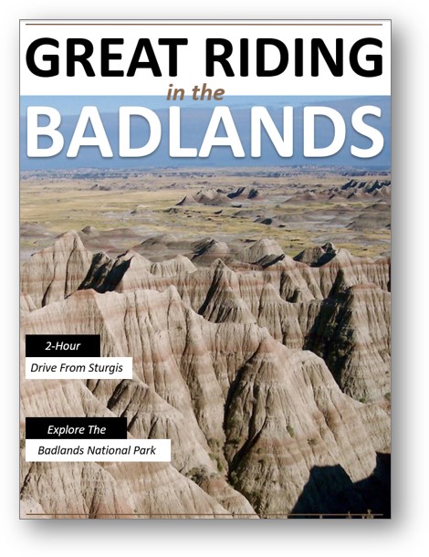 guide to motorcycle rides in badlands south dakota area