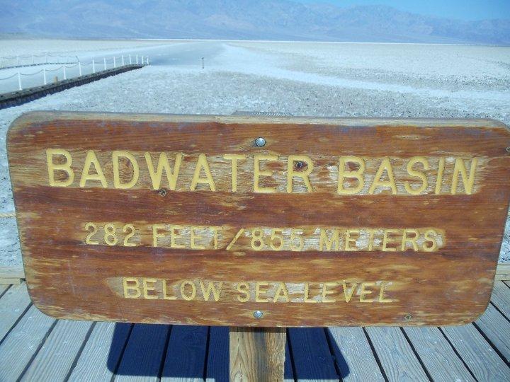 Through Death Valley on Badwater Rd