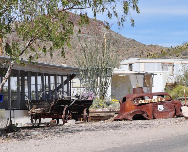 Old Route 66 South of Kingman