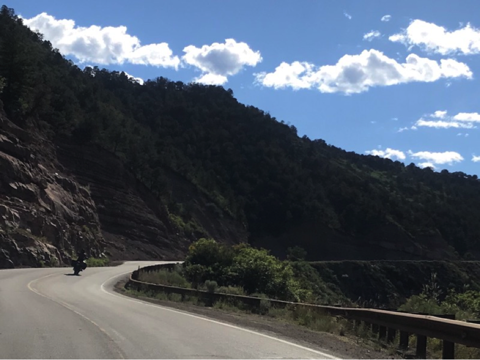 Along CO Route 141 - One of the best motorcycle ride's in Colorado