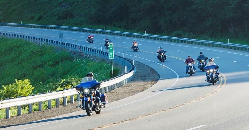 The Grand Army of the Republic - PA 6 motorcycle ride