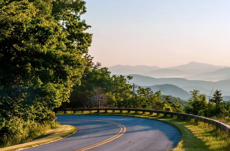 blue ridge parkway motorcycle ride