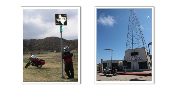 Texas's motorcycle road ranger