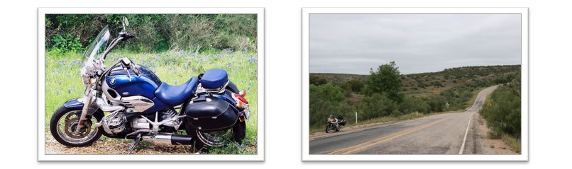 Texas's motorcycle road ranger