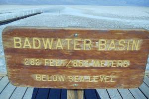 Through Death Valley on Badwater Rd