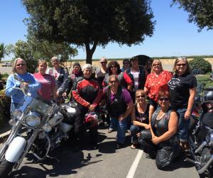 Women in The Wind Fire and Ice Chapter Motorcycle Club |  California